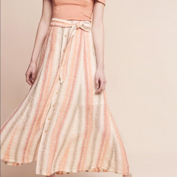 Anthropologie Dresses & Skirts - Anthropologie Tregene Sun-Striped Skirt